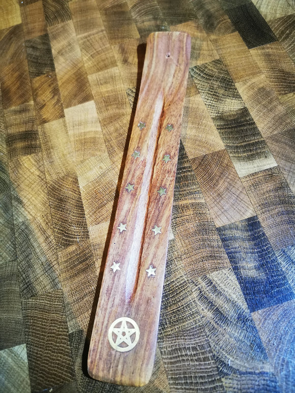 Wooden Incense Ski Holder